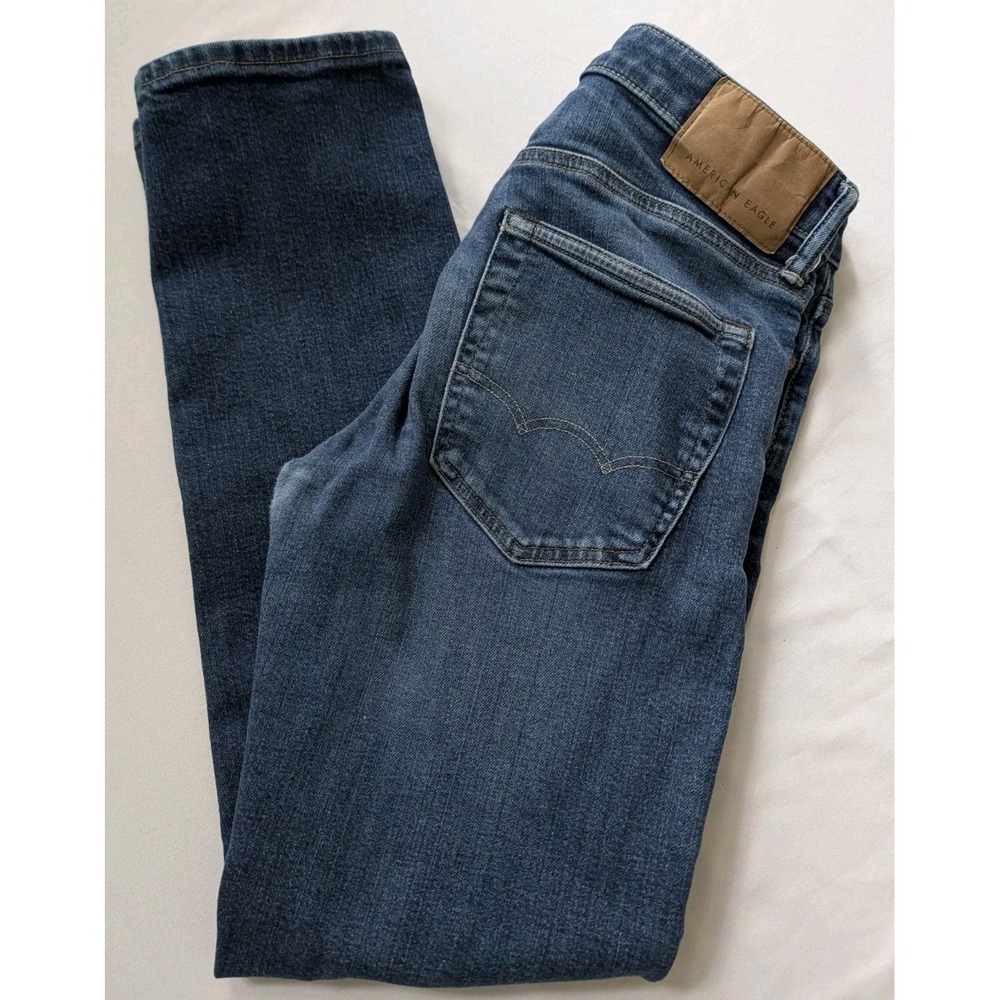 American Eagle Airflex+ Jeans Men's 28x30 Blue Medium Wash Stretch Denim